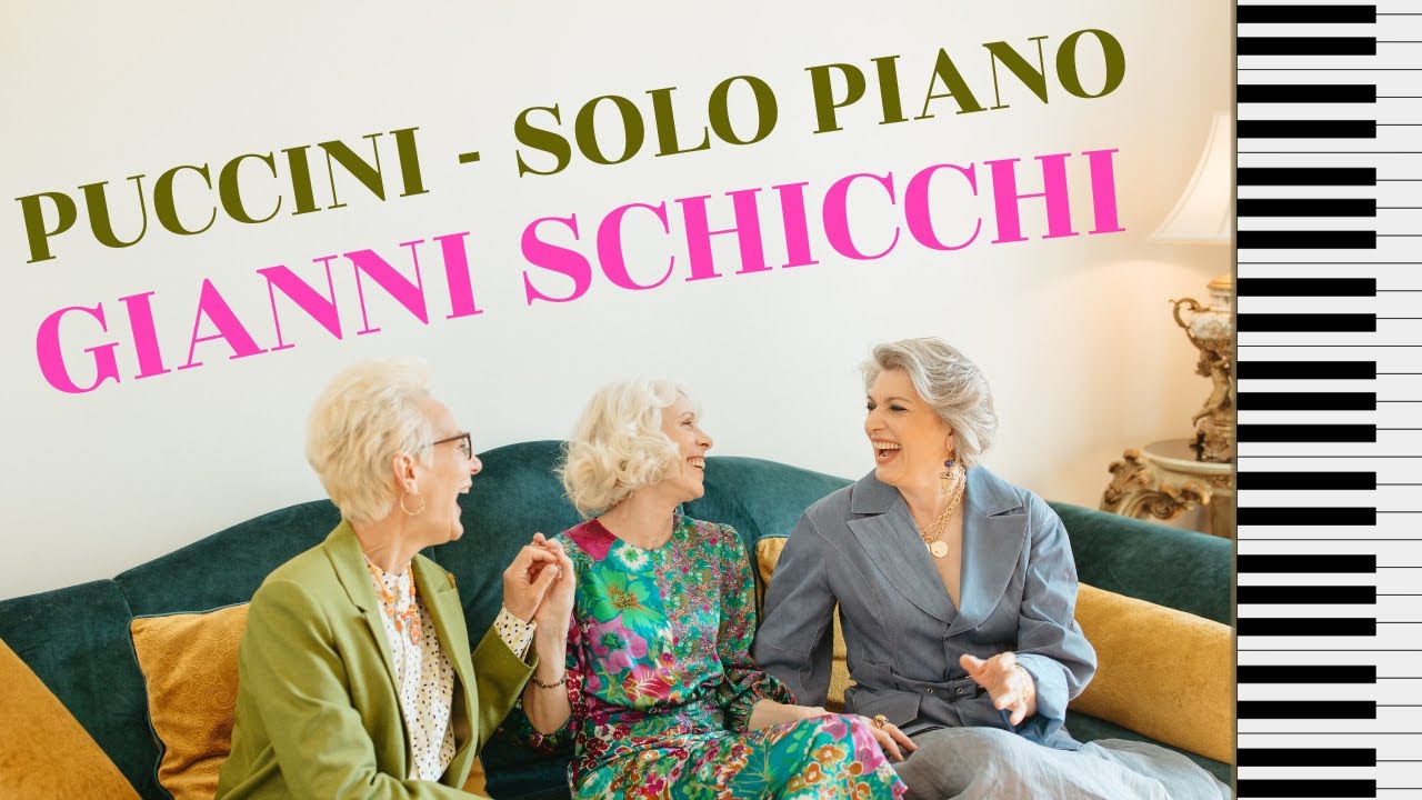 GIANNI SCHICCHI (Piano) Full Opera Accompaniment, PUCCINI, Il Trittico