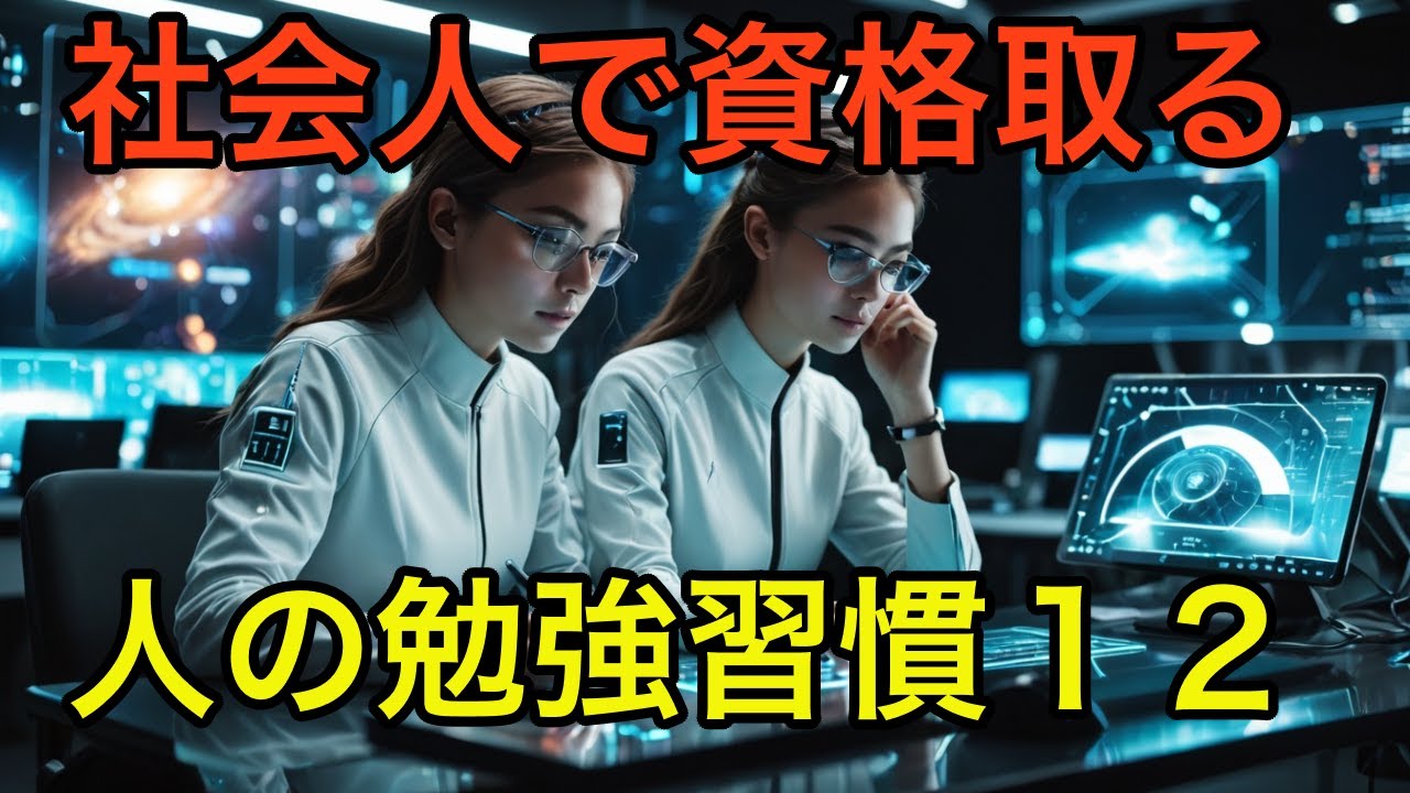 【衝撃の事実】社会人で資格を取る人の勉強習慣12選
