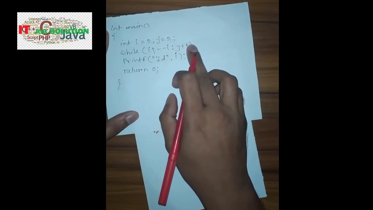 Assistant programmer, IT Bank, ICT Ministry Job problem solution( IT job Program output problem)