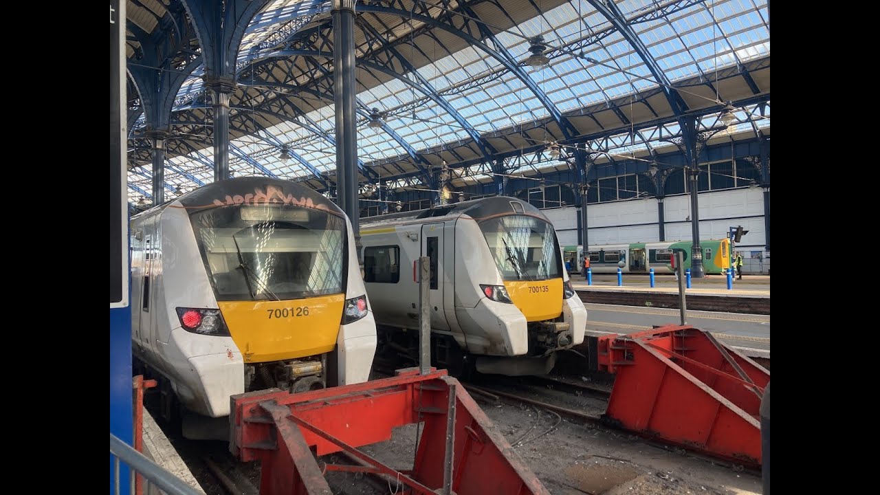 Thameslink journey London St Pancras International to Brighton 11/02/2022