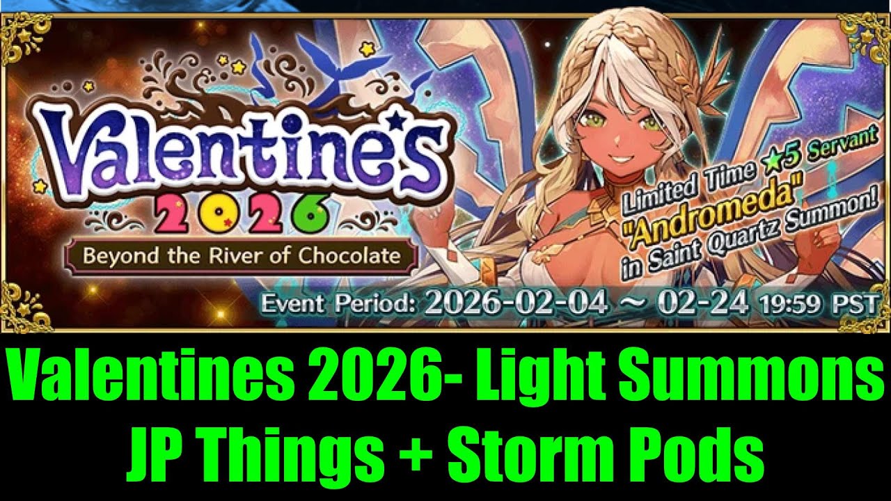 [FGO] Andromeda Release - Light Summons + Storm Pods