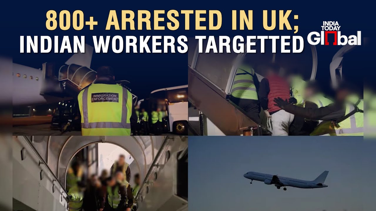 UK Raids Indian Restaurants | Mega Crackdown On Illegal Workers | Chaotic Scenes Erupt