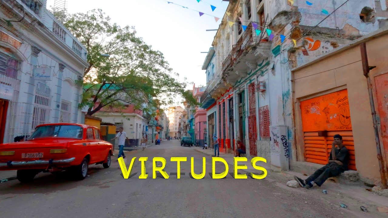 CUBA / Calle Virtudes en La Habana 