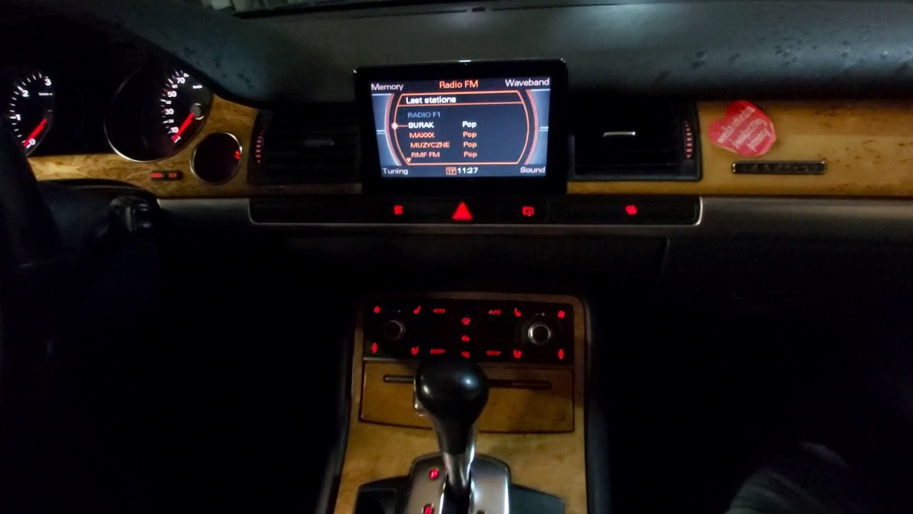 AUDI A8 D3 zmieniarka USB Bluetooth audiostreaming