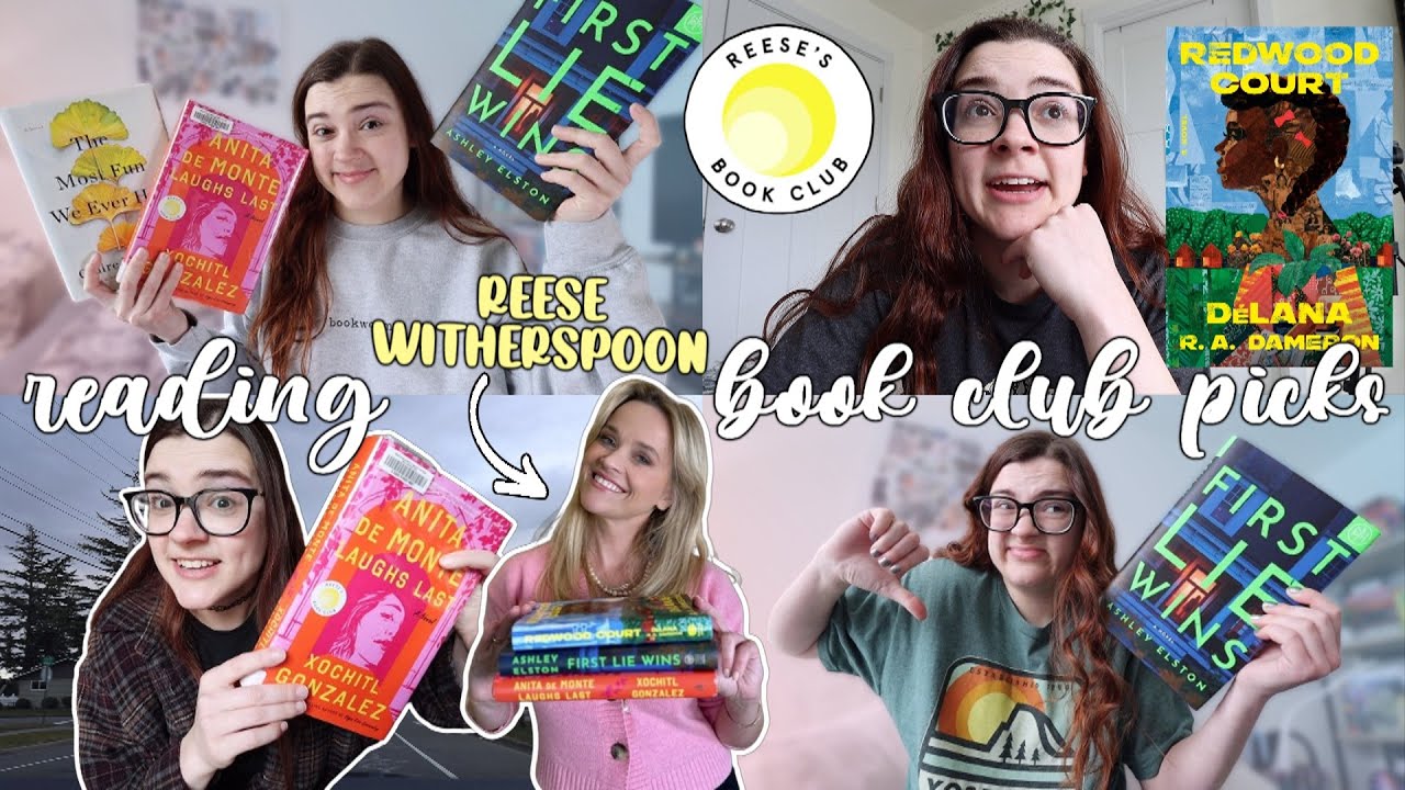 Reading Reese Witherspoon's 2024 Book Club Picks 🌞 || Reading Vlog  (a hot mess and a new favorite)