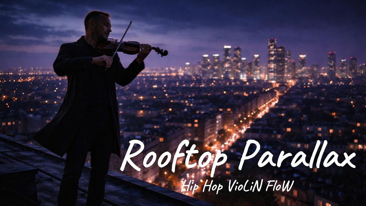 Rooftop Parallax | Cinematic Violin Hip Hop | Night City – Violin Flow #violinflow #hiphop #music