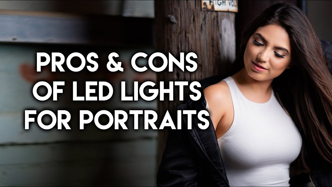 Pros & Cons of LED lights for Portraits - Photoshoot w/ the Aputure 120D & HR672