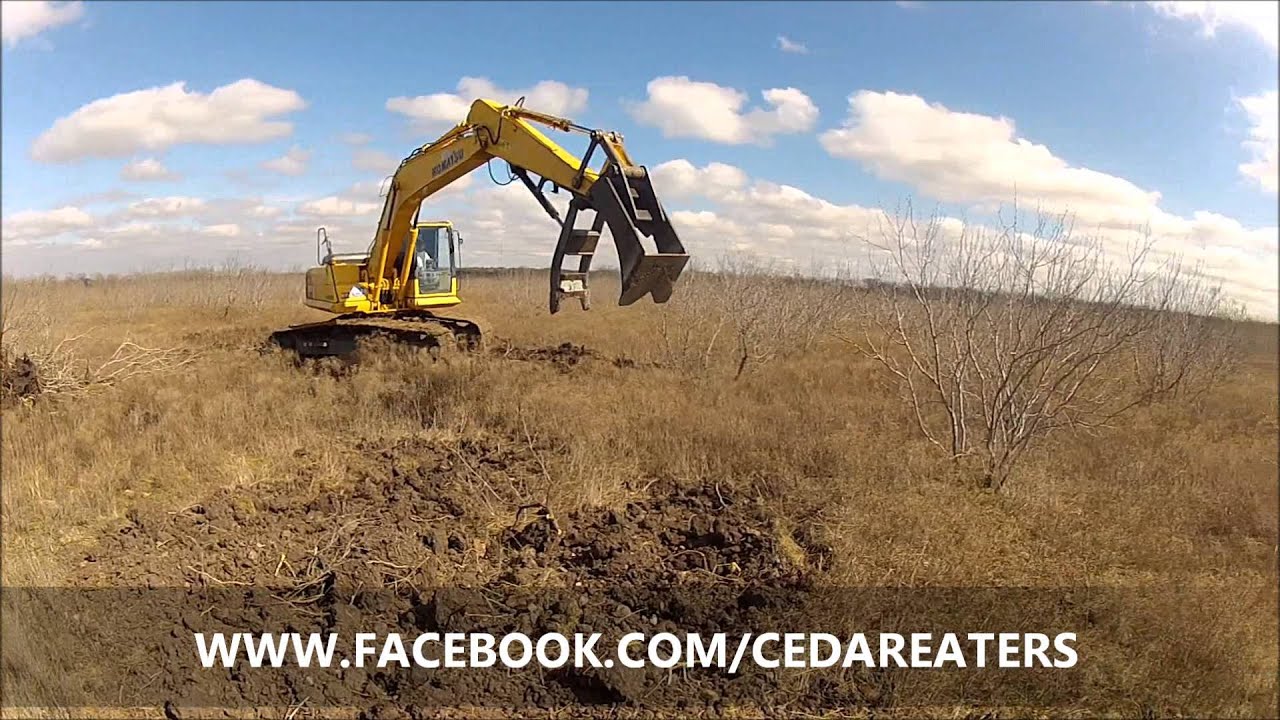 Cedar Eaters Mesquite Grubber with Patented Grubbing Attachment