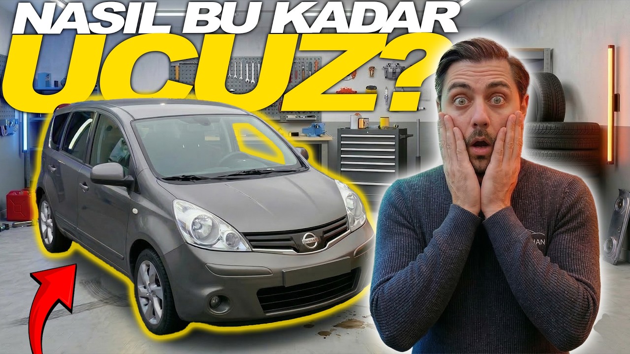 Sadece 1.200€'ya Bu Araç Alınır mı? | Nissan Note 1.5 dCi (1. Bölüm)