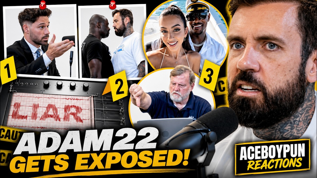 Adam22 STORMS OUT During Lie Detector Test! | AceBoyPun Reacts