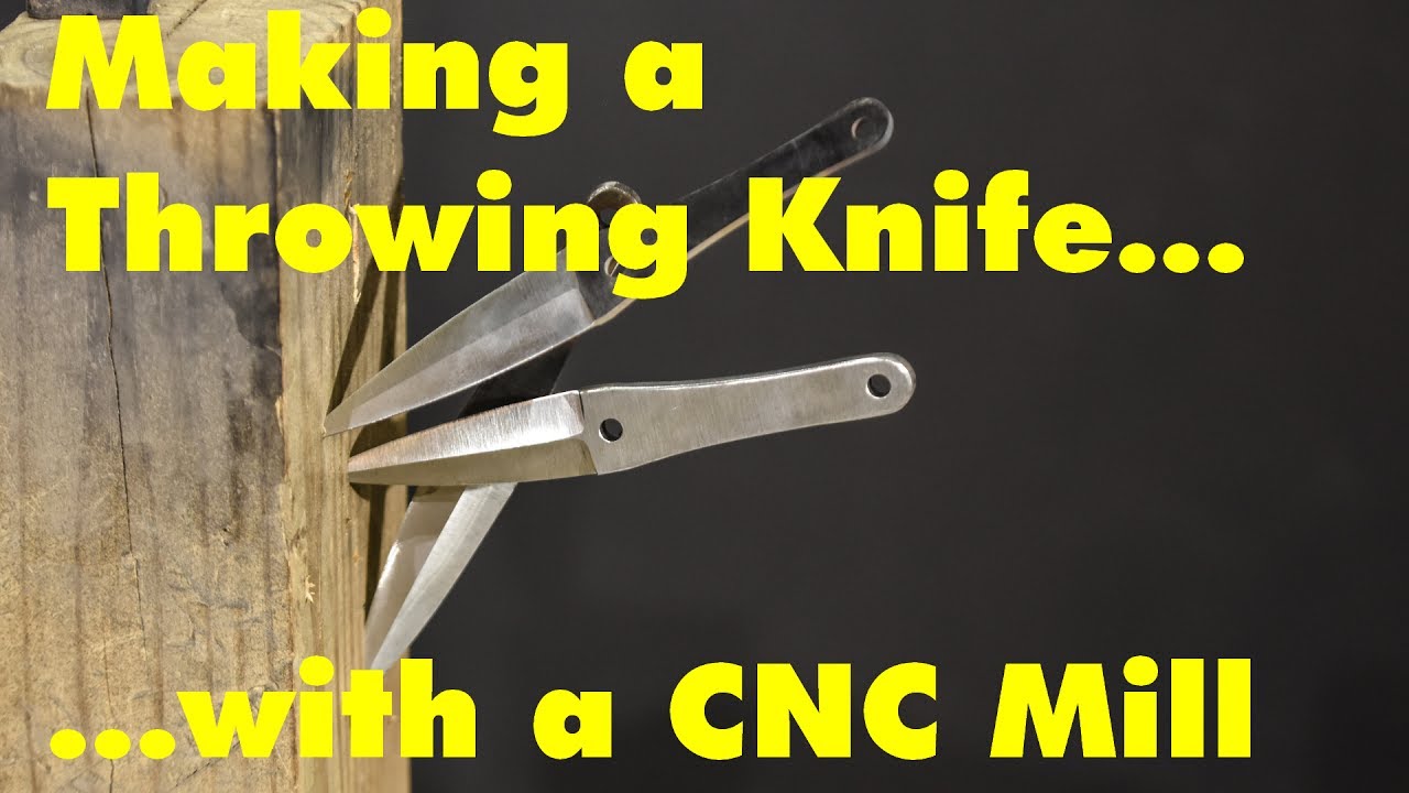 Make a Throwing Knife with a CNC Machine!