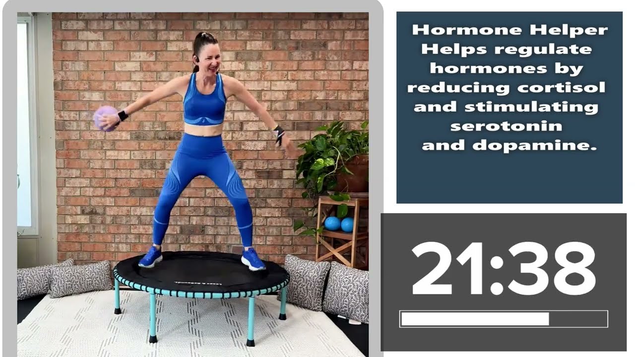 Rebounding Mini Trampoline Routine : Natural Lymphatic Healing Through Gentle Movement