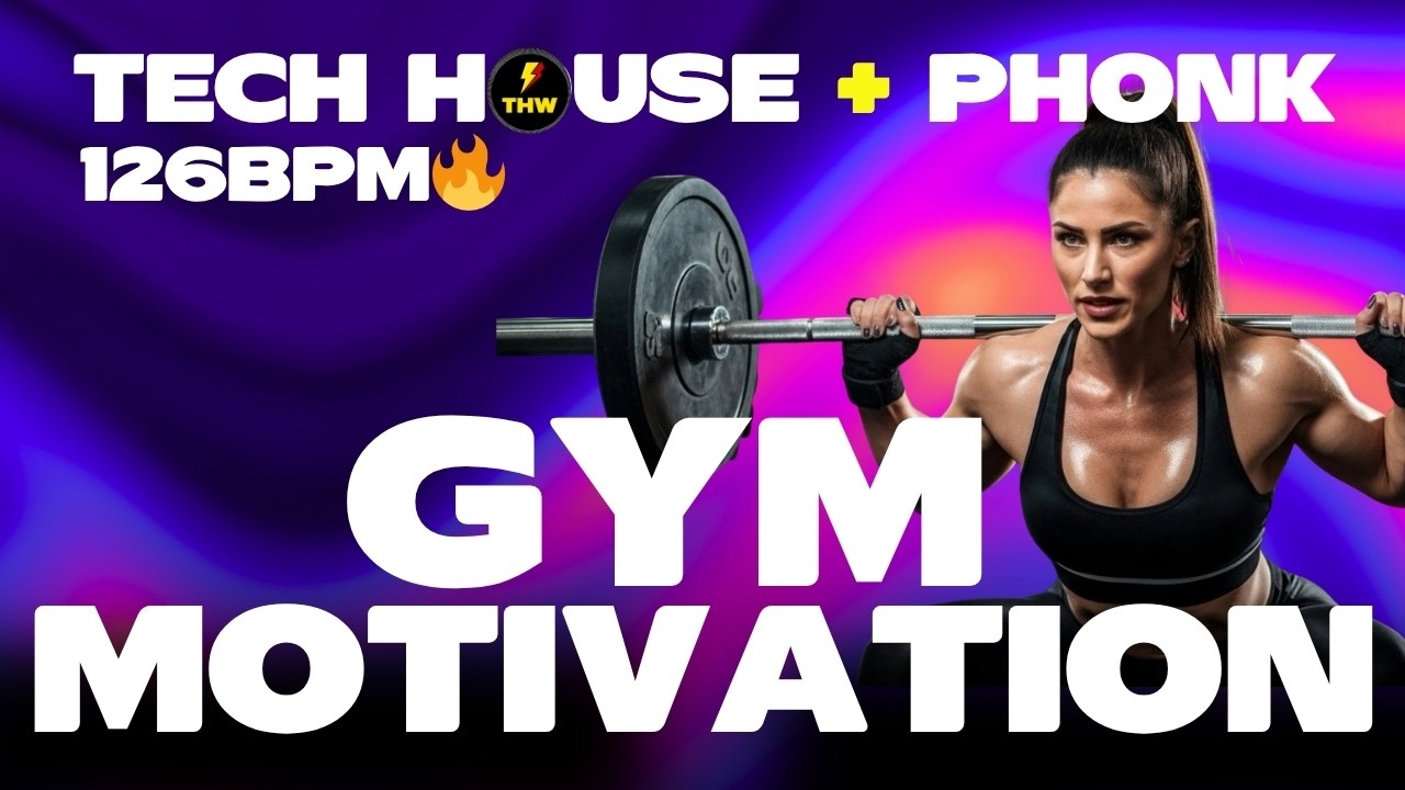 GYM MOTIVATION MUSIC 2026 ⚡ Tech House + Phonk | Workout Mix | 126 BPM