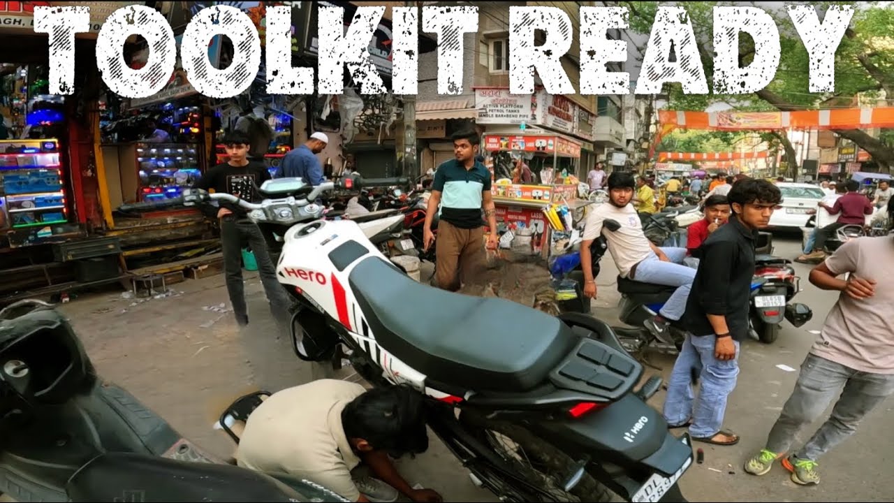 Karol Bagh Bike Mods &ndash; Xpulse 200 4V Toolkit Setup 🔧