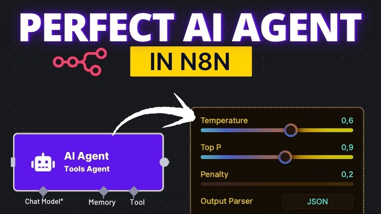 Stop Hallucinations! Best n8n AI Agent Settings Explained