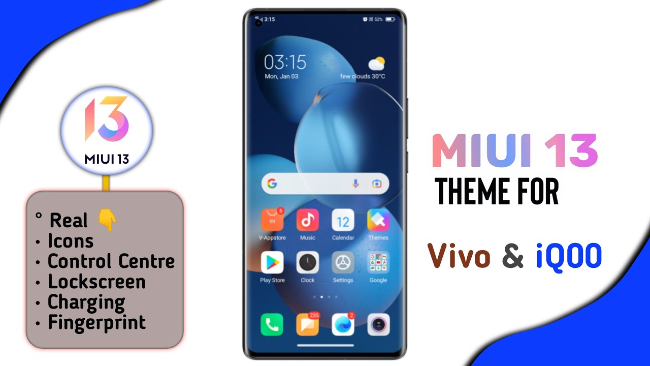 Miui 13 Theme Vivo All Devices | Vivo Theme | #vivotheme #miui13 @vivothemestore