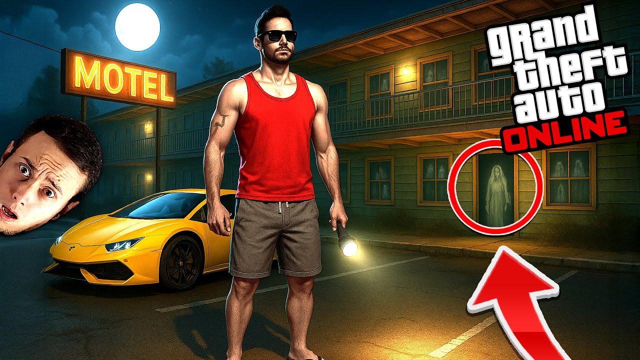 NU INTRA in MOTELUL BANTUIT in GTA 5! De ce ? LA 3 Dimineata !