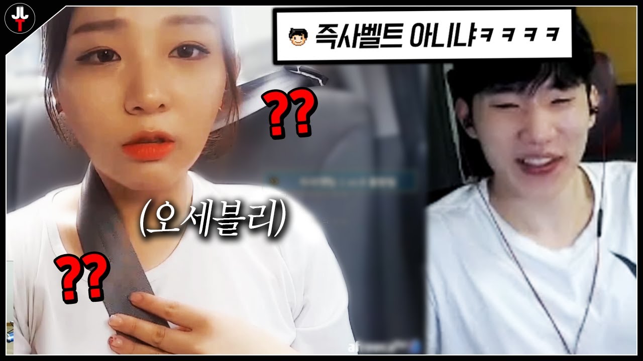 현실에서 마저.. 오세블리 레전드 안전벨트ㅋㅋㅋㅋ