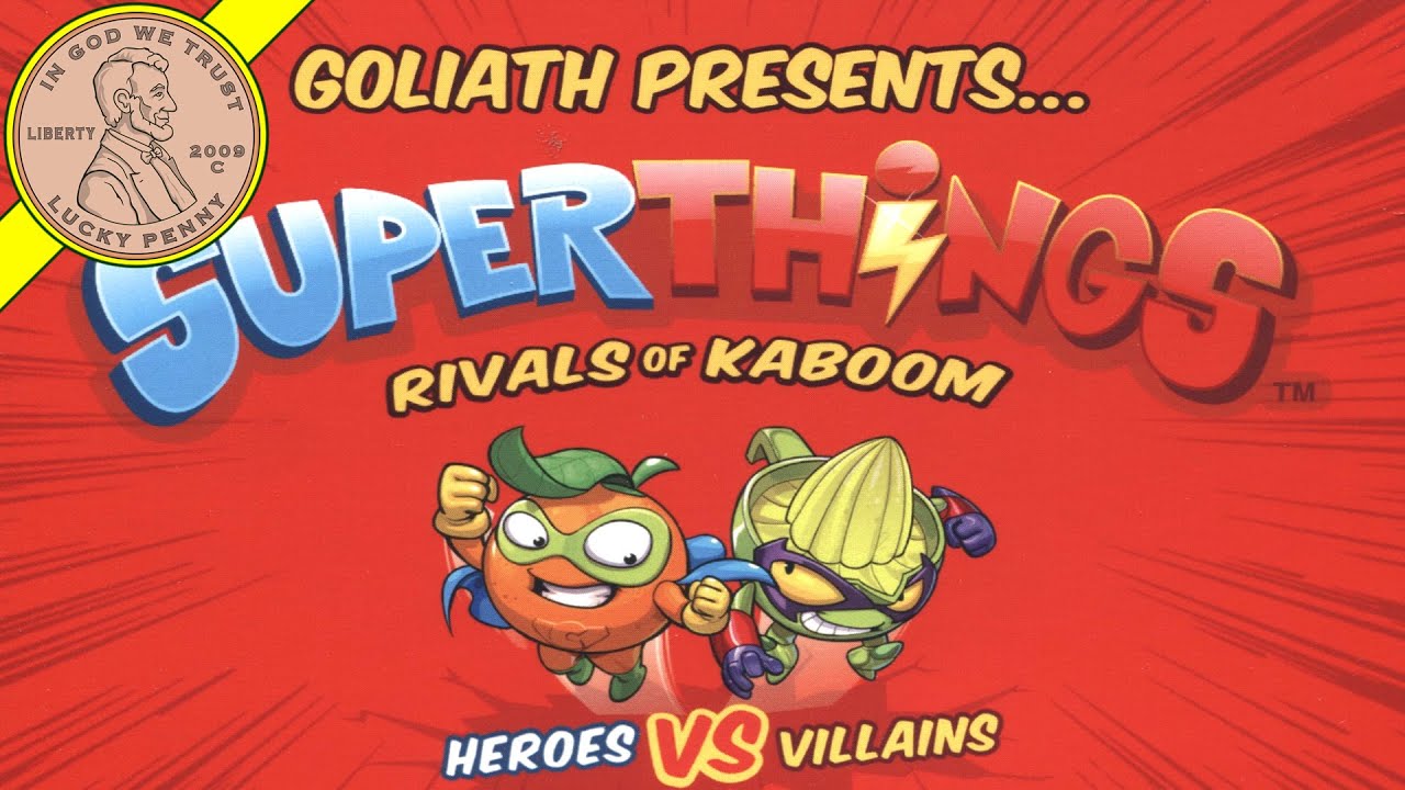 SuperThings Rivals Of Kaboom Series 1 Figures Toy Review