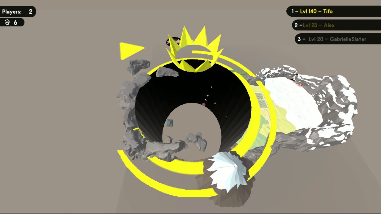 Hole.io Map Control: 100.00% - Big Hole WORLD RECORD