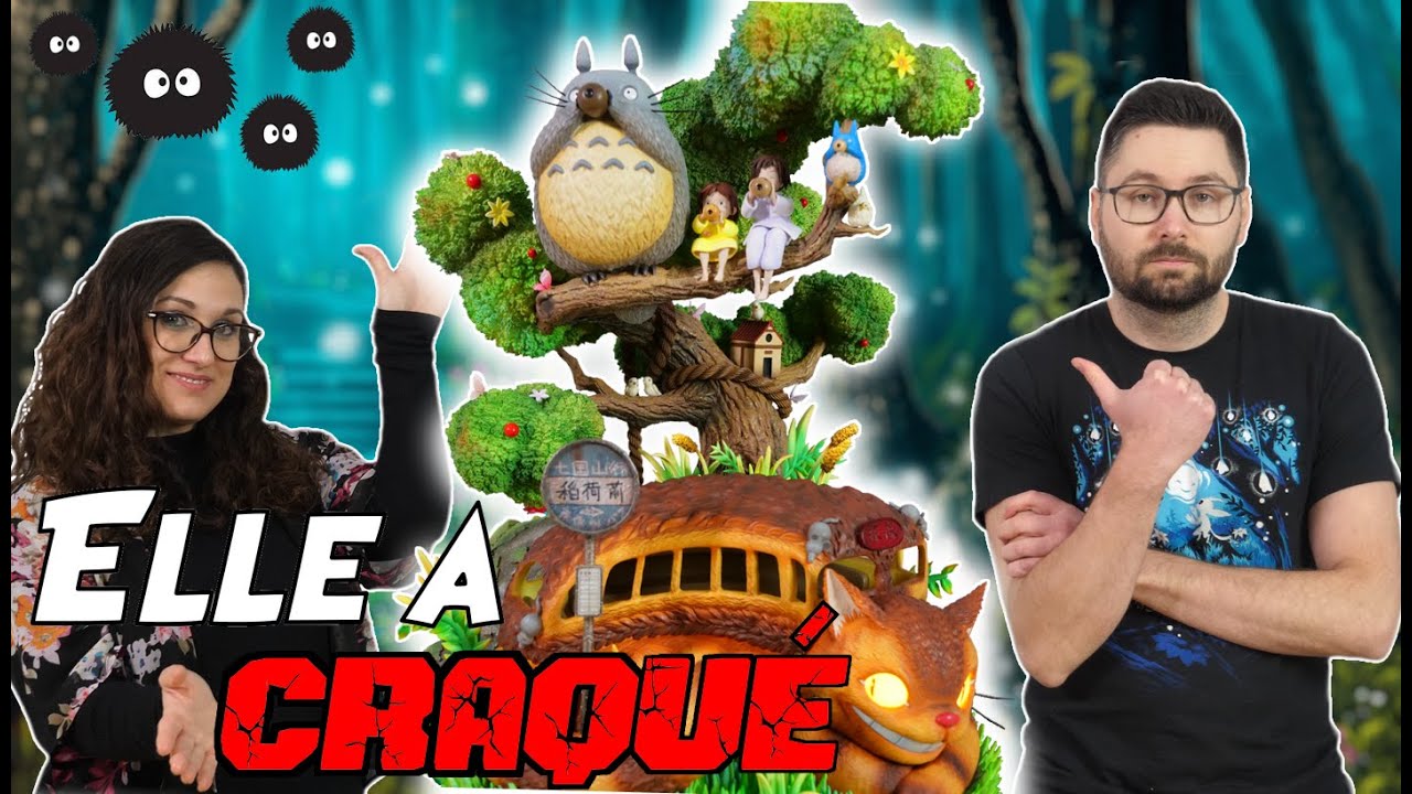 Ma Femme COLLECTIONNE ! Sa 1ère STATUE GHIBLI avec TOTORO (mais elle la casse...) - OPM studio