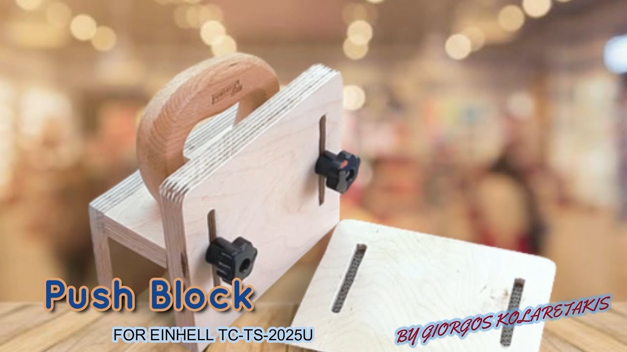 PUSH BLOCK FOR TABLES SAW GIORGOS KOLARETAKIS