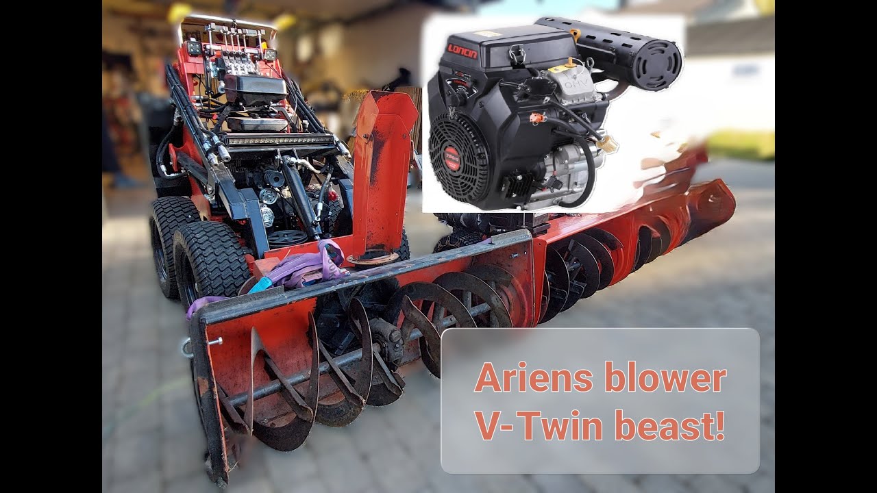 Mini skidsteer snowblower build - Part 1