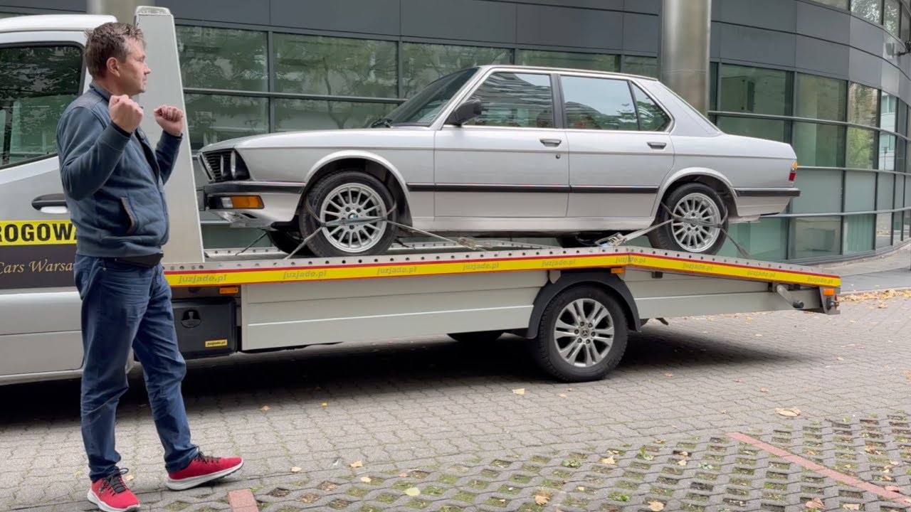 BMW E28 525i prosto z lawety