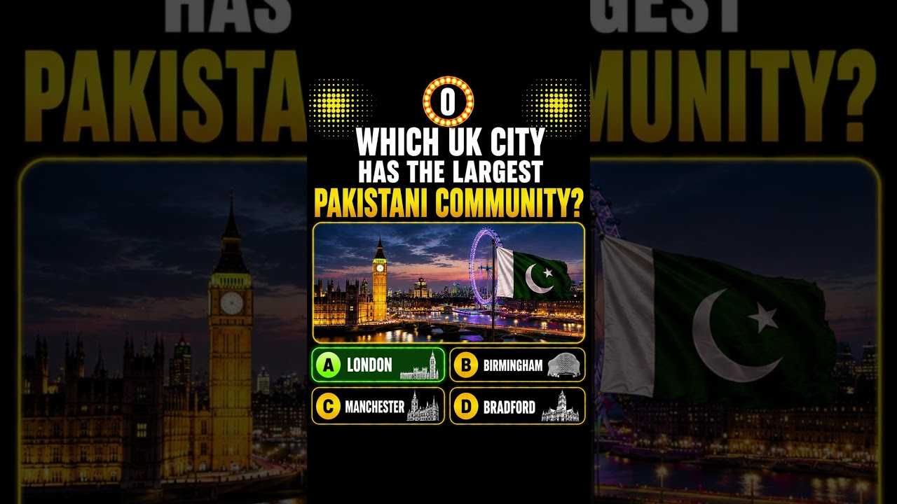 Can You Guess Which UK City Has the Largest Pakistani Community?