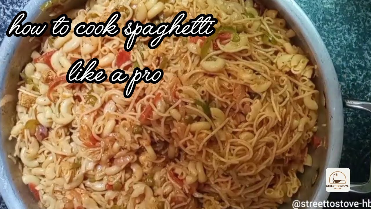 how to cook spaghetti noodles like a pro, this spaghetti recipe is for you.