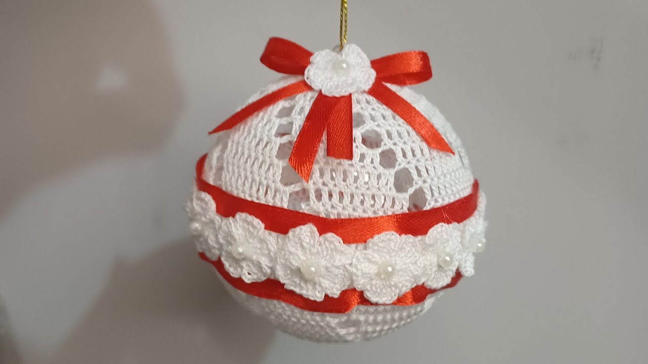 TUTORIAL: PALLINA DI NATALE ALL'UNCINETTO 