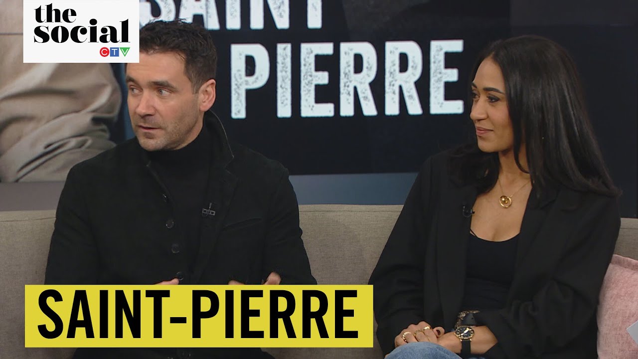 Allan Hawco and Joséphine Jobert On ‘Saint-Pierre’ | The Social