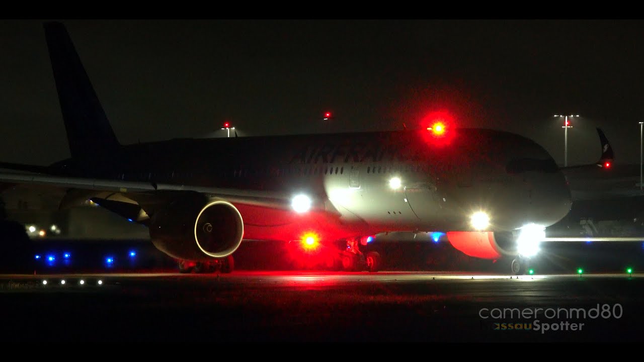Air France 427 Emergency Diversion | First Airbus A350 to Nassau Bahamas | Plane Spotting 2025