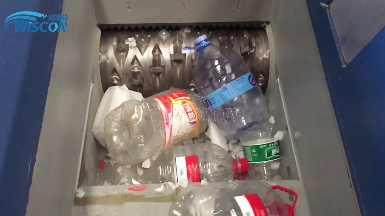 Plastic Container Shredder/Bottle Shredder/Milk Jug Shredder/ Plastic Waste Recycling