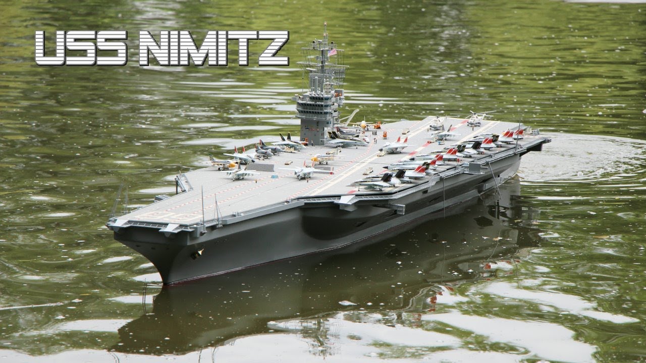 USS Nimitz CVN 68 - Schaufahren des IGM Triton Gütersloh