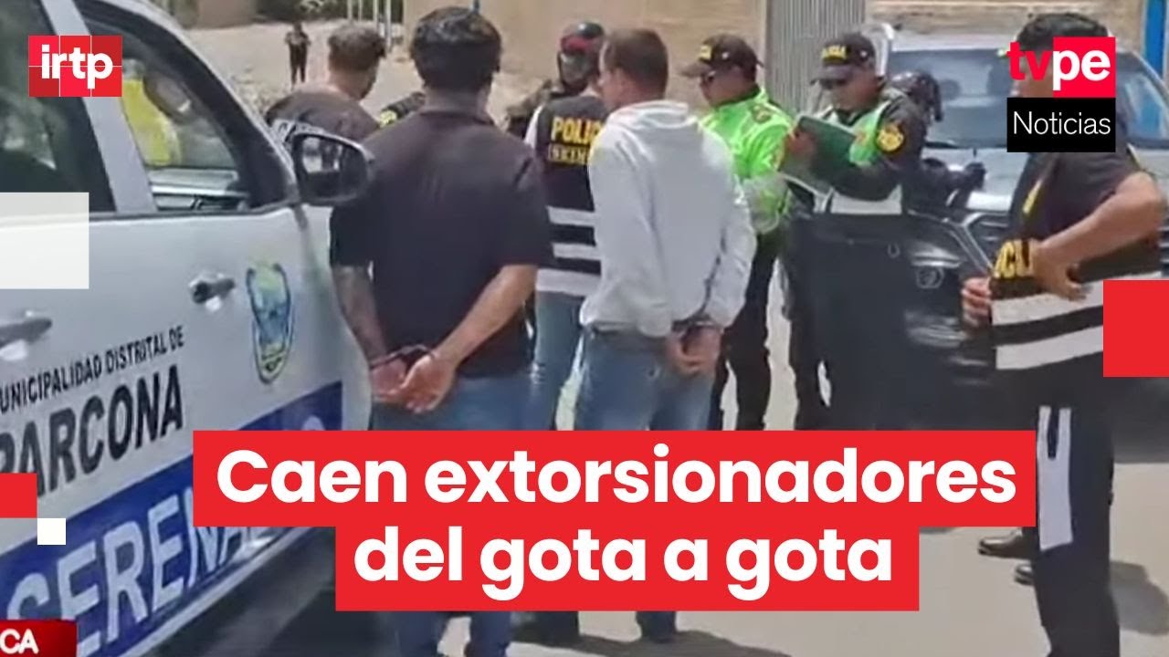 Ica: PNP captura a cinco extranjeros dedicados al préstamo gota a gota en Parcona
