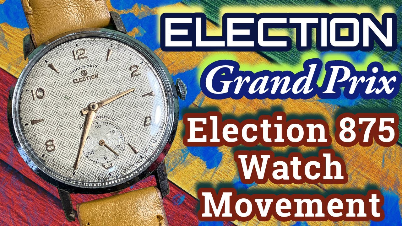 Election Grand Prix, Election 875 Watch Movement (Election Grand Prix) (Election 875) (Election)