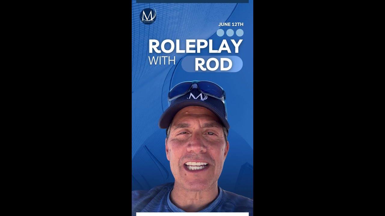 Fix Your Pitch, Win More Deals | Roleplay with Rod Santomassimo of the Massimo Group