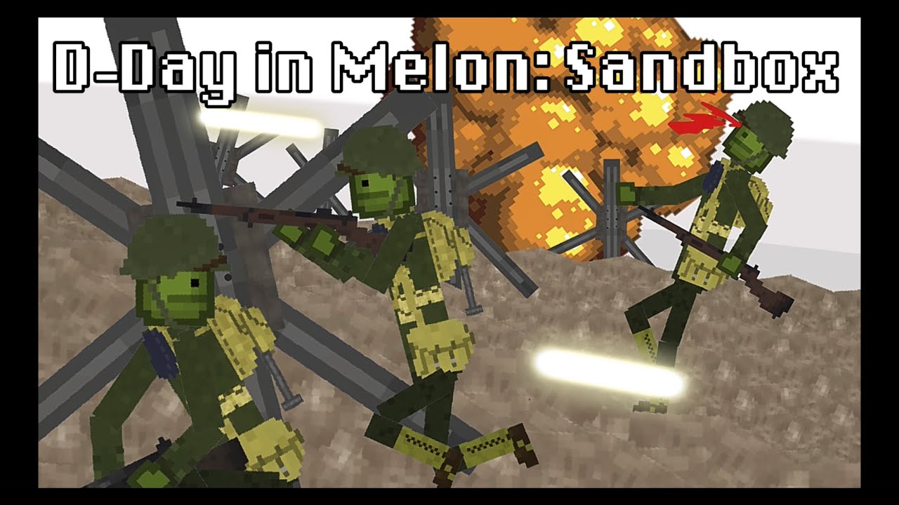D-Day in Melon:Sandbox [REMASTERED]