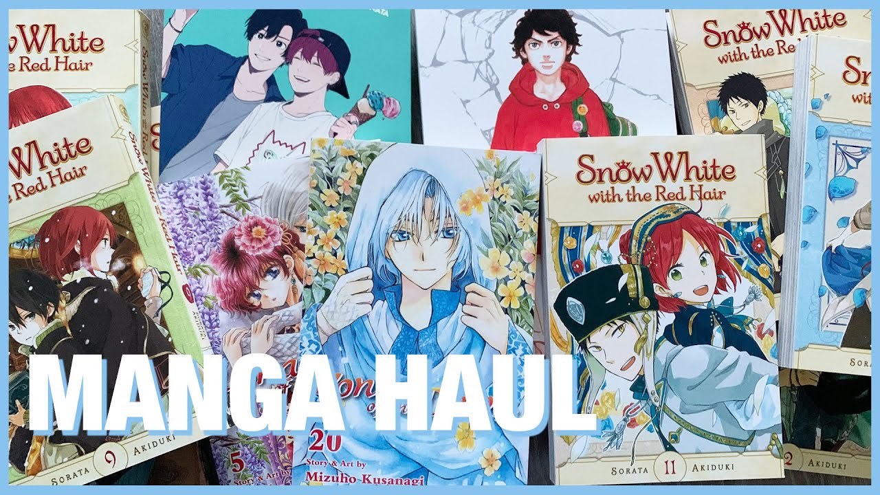 Manga Haul & Unboxing (shoujo and shounen) | RightStuf and Barnes and Noble