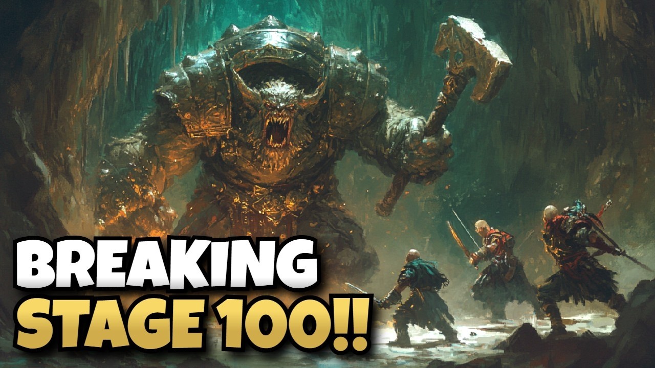 Breaking Stage 100 and Finally Downing Troll Boss!
