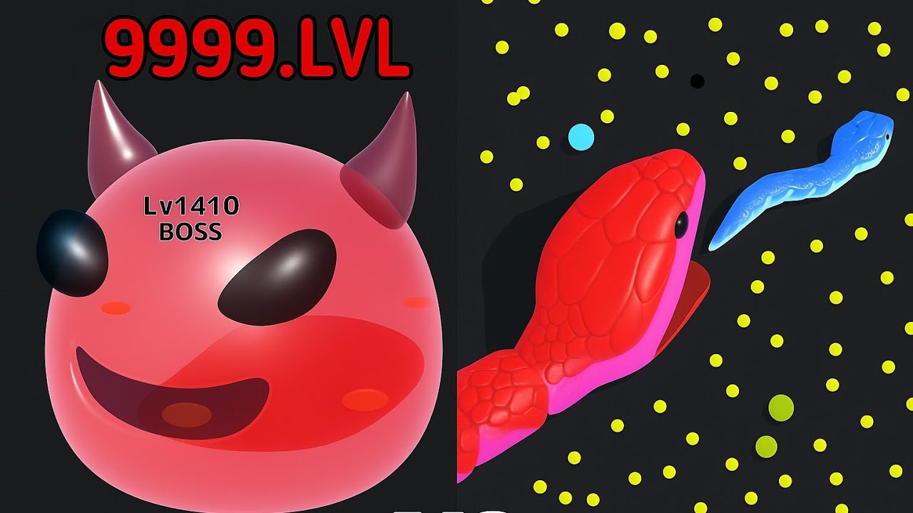 Snake Clash IO vs Clash of Slimes | EPIC FINAL BOSS Battle!! 💥🐍👾