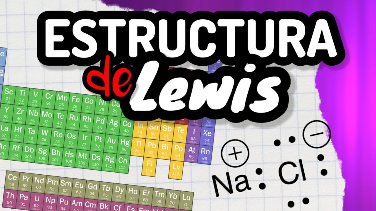 ESTRUCTURA DE LEWIS⚡ paso a paso con ejercicios