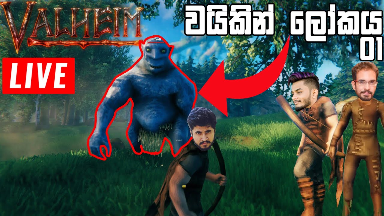 අපේ වයිකින් ලෝකය | Valheim #1