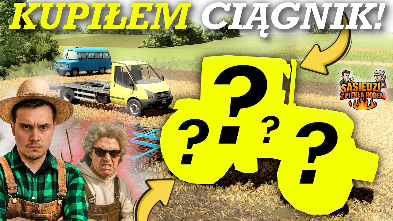 KUPIŁEM CIĄGNIK! 😍 TO BYŁ WASZ WYBÓR 😁 SĄSIADKA PĘKA Z ZAZDROŚCI | 