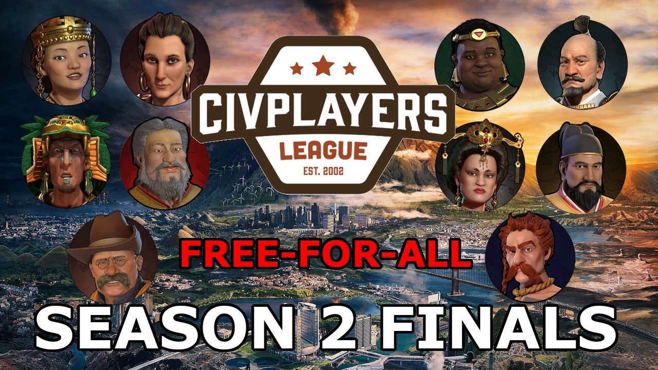 CPL FFA Season 2 Finals! | Civ 6 Multiplayer