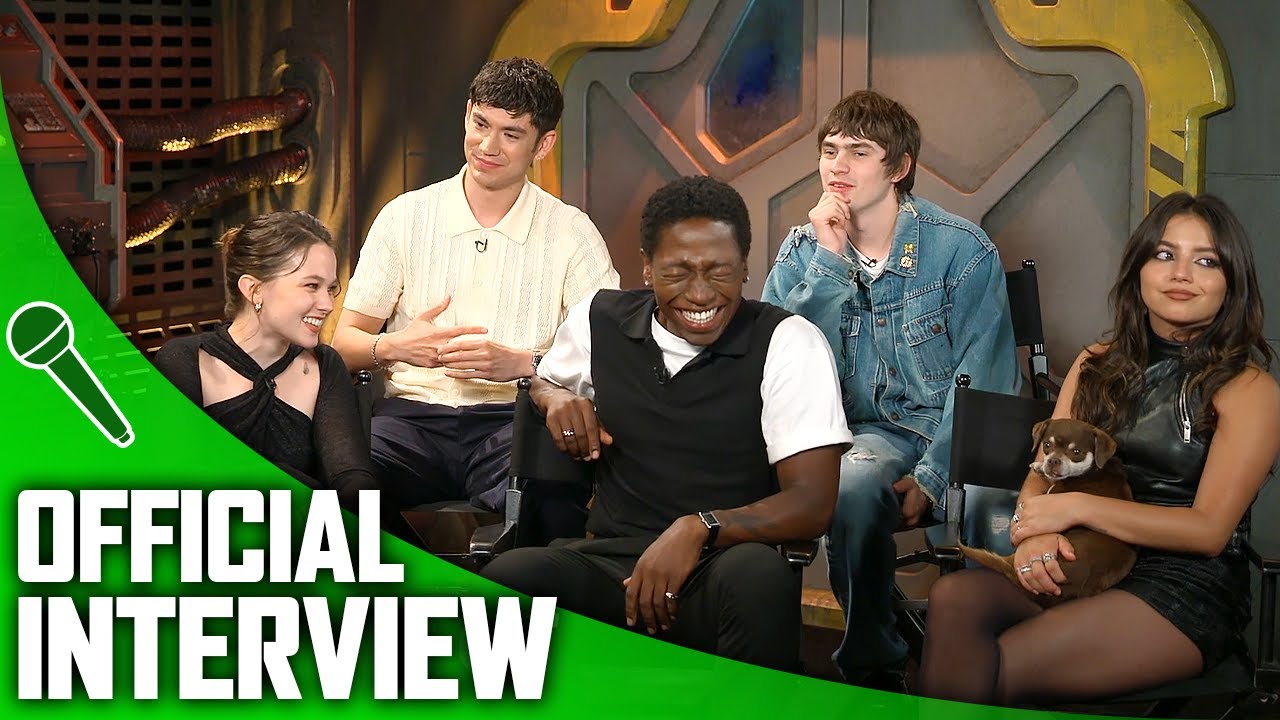 ALIEN: ROMULUS Interview | Cailee Spaeny, Isabela Merced, David Jonsson, Archie Renaux & Spike Fearn