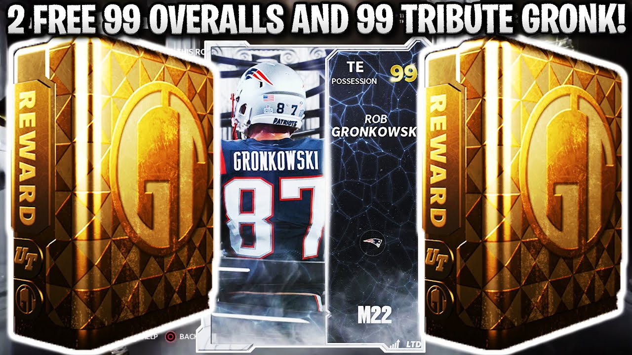 2 FREE 99 OVERALLS AND LTD 99 RETIREMENT TRIBUTE GRONK! | MADDEN 22 ULTIMATE TEAM