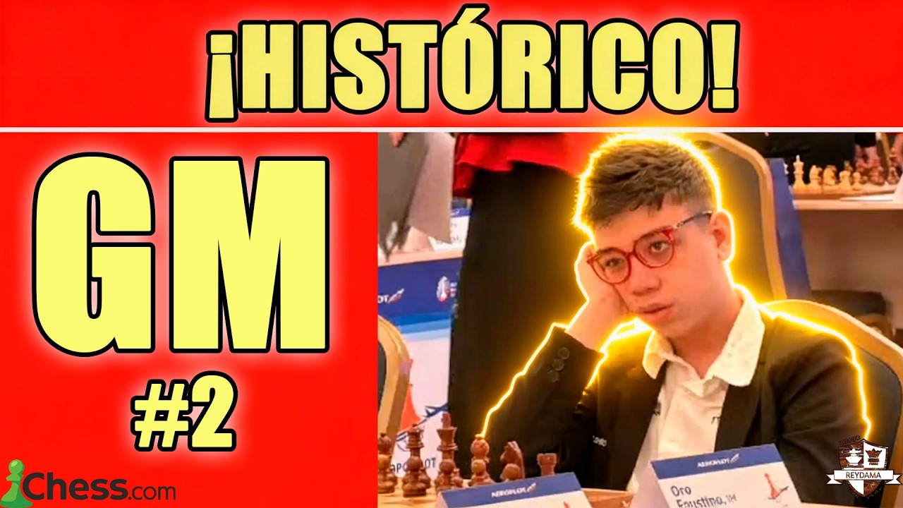 Faustino Oro Por el Hito Histórico GRAN MAESTRO #2