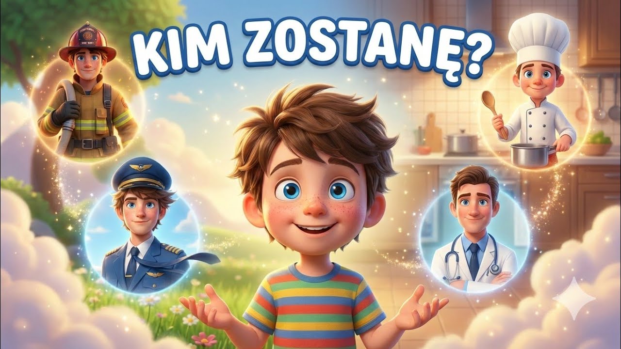 👨‍🚒 Kim Zostanę Gdy Dorosnę? 👩‍⚕️ Zawody-Piosenka dla Dzieci 